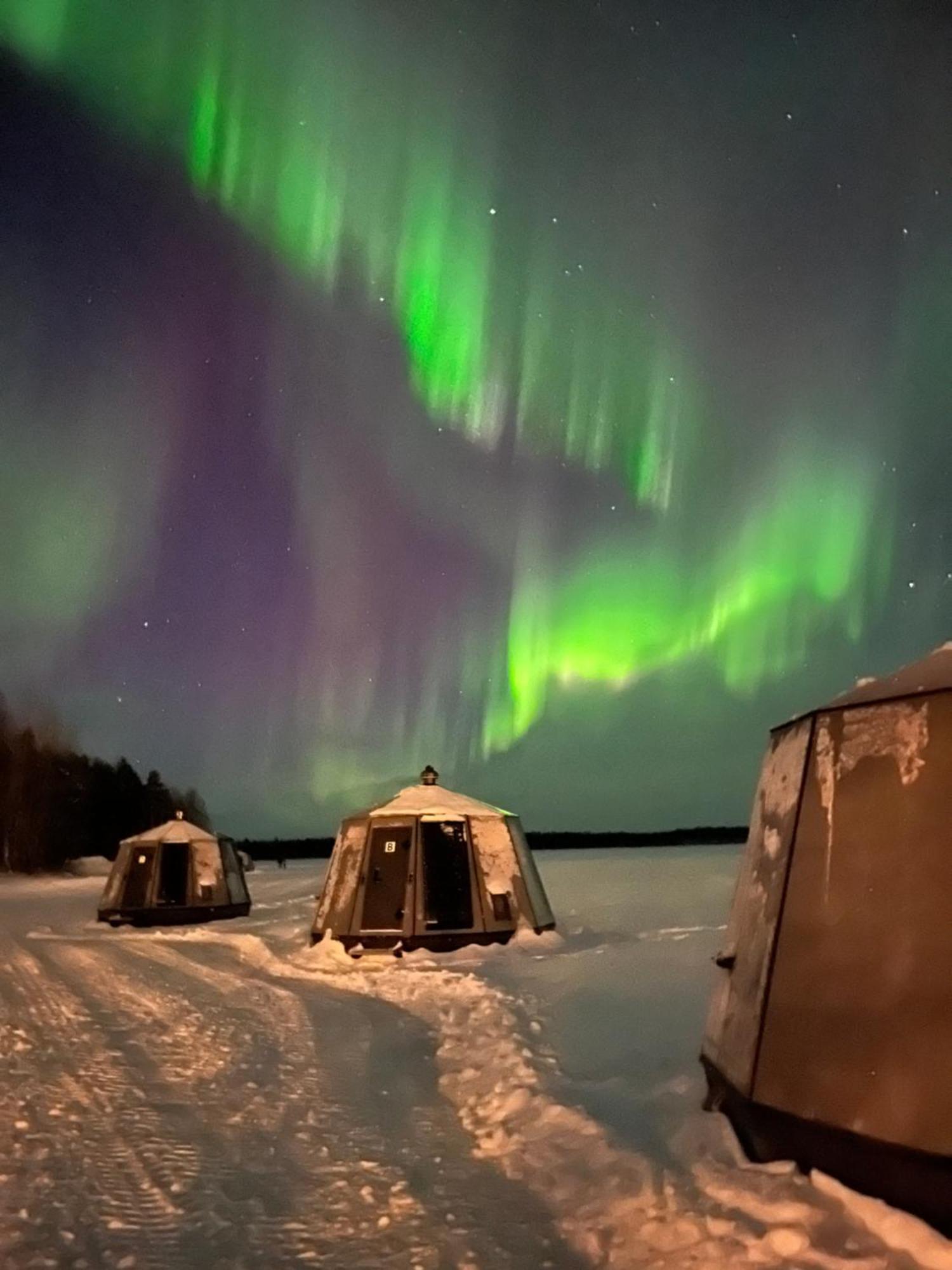 Vikajaervi Lake View Experience Igloos Rovaniemi Exterior photo