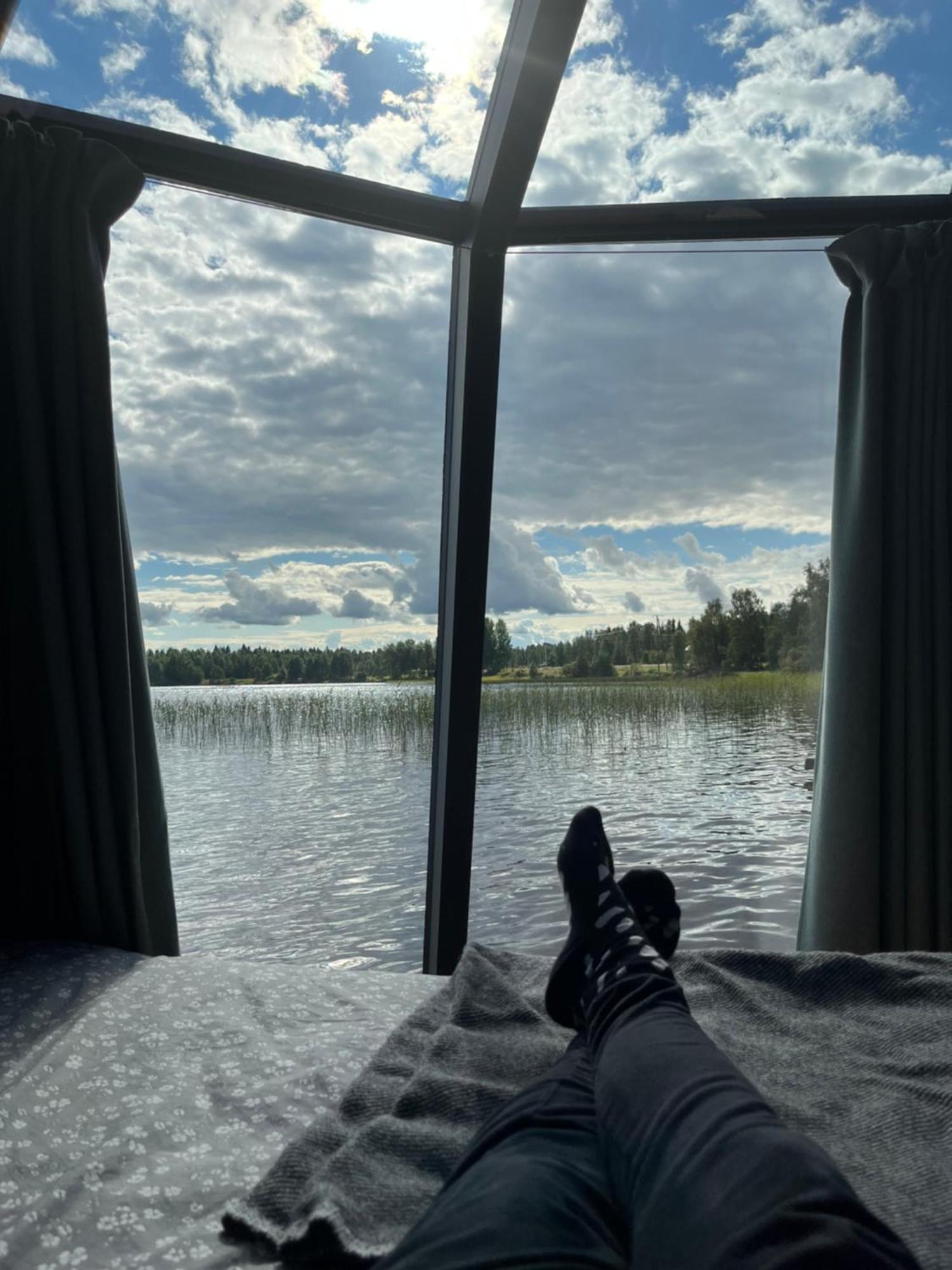 Vikajaervi Lake View Experience Igloos Rovaniemi Exterior photo
