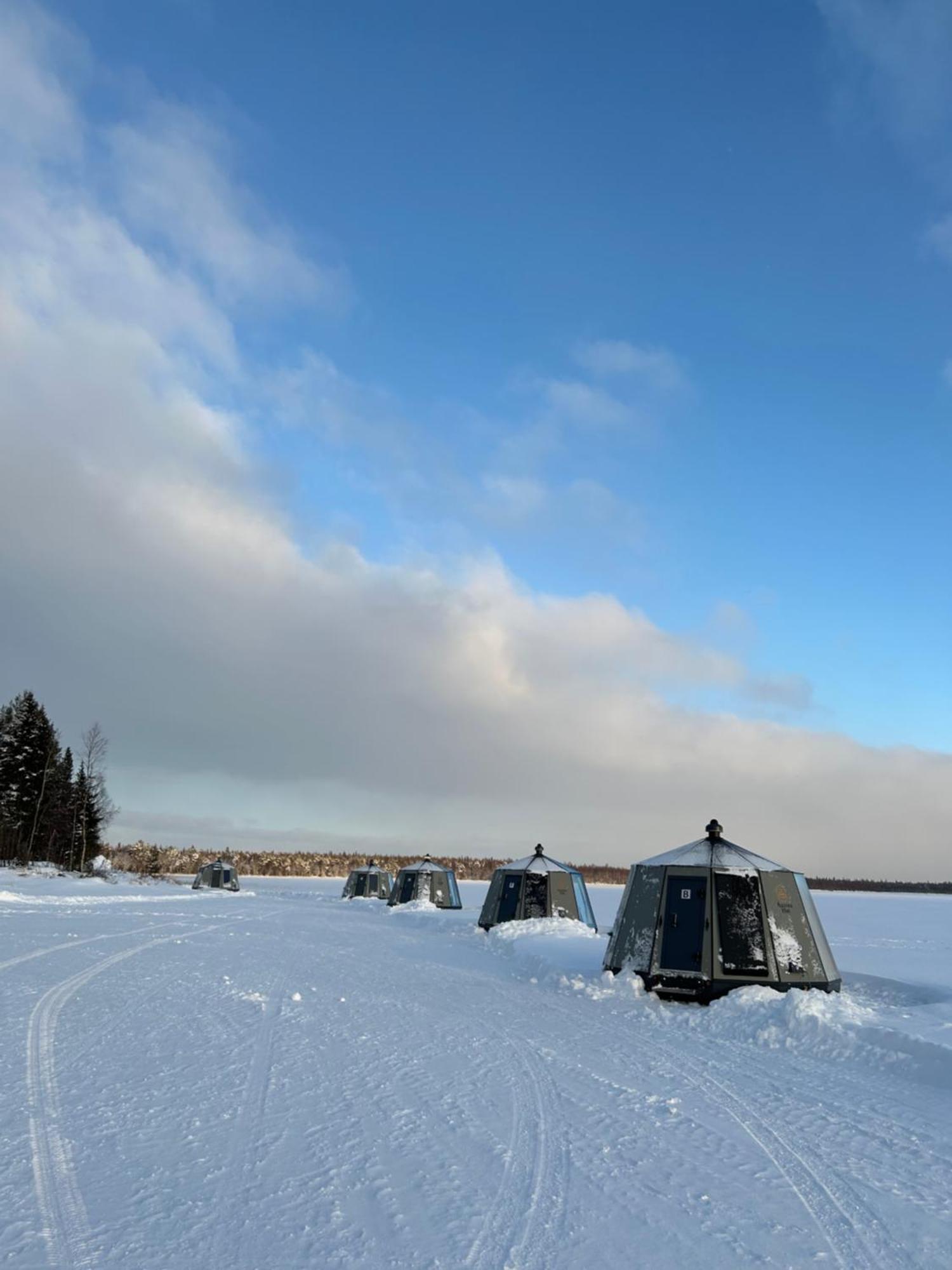 Vikajaervi Lake View Experience Igloos Rovaniemi Exterior photo